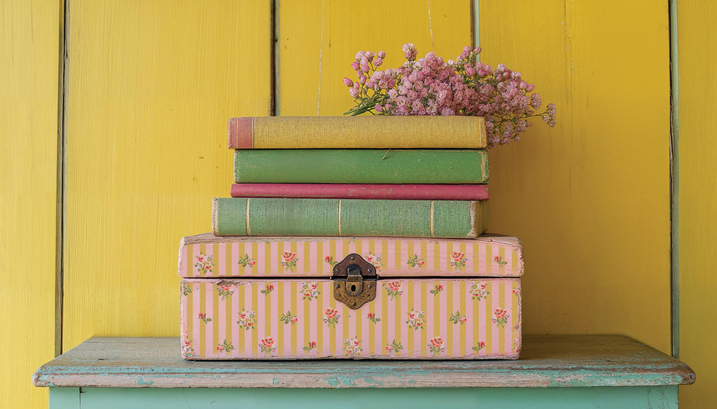 NEW Ditsy Bloom, IOD Paint Inlay