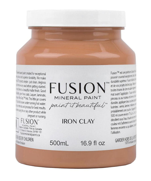 Iron Clay Fusion Mineral Paint Pint