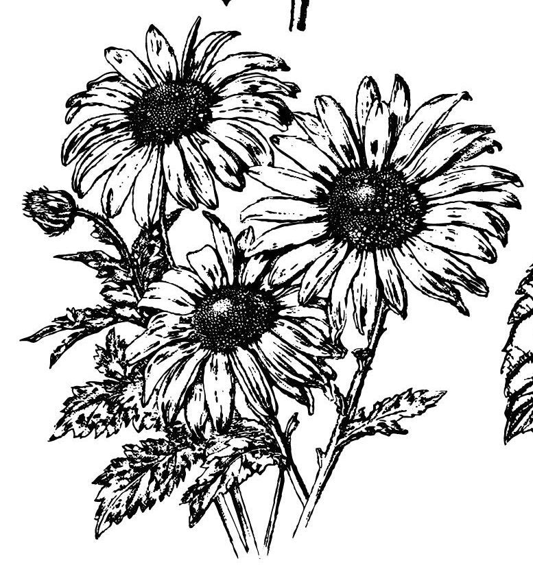 IOD Garden Bouquet Stamp