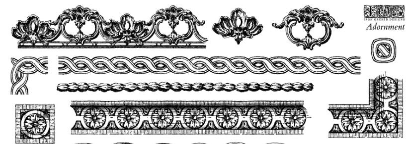 IOD Adornment Stamp