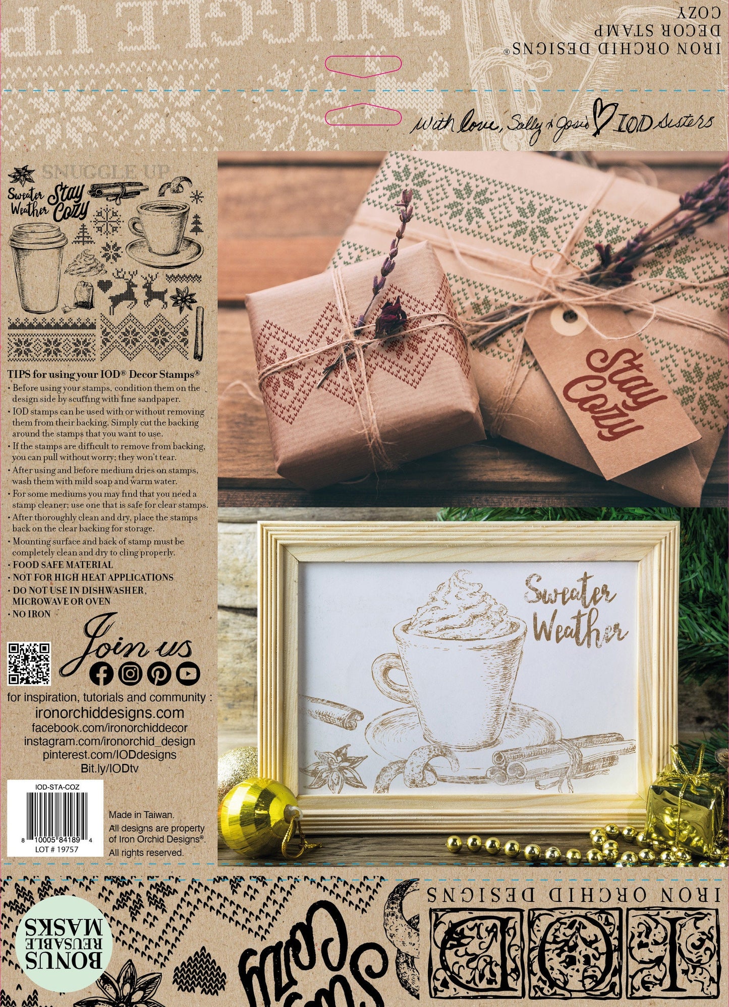 IOD Cozy Stamp