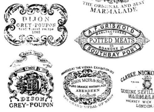 IOD Crockery Stamp