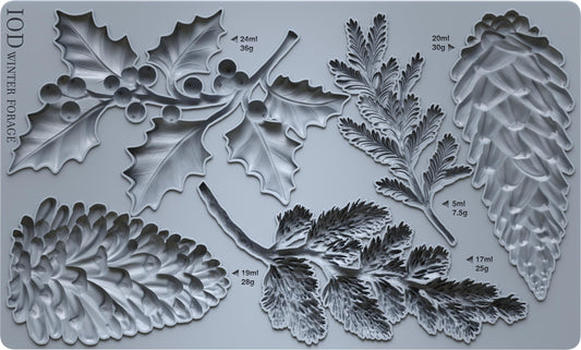2025 IOD Winter Forage Decor Mould