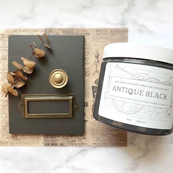 Basilisk Black- Melange ONE Mineral Paint