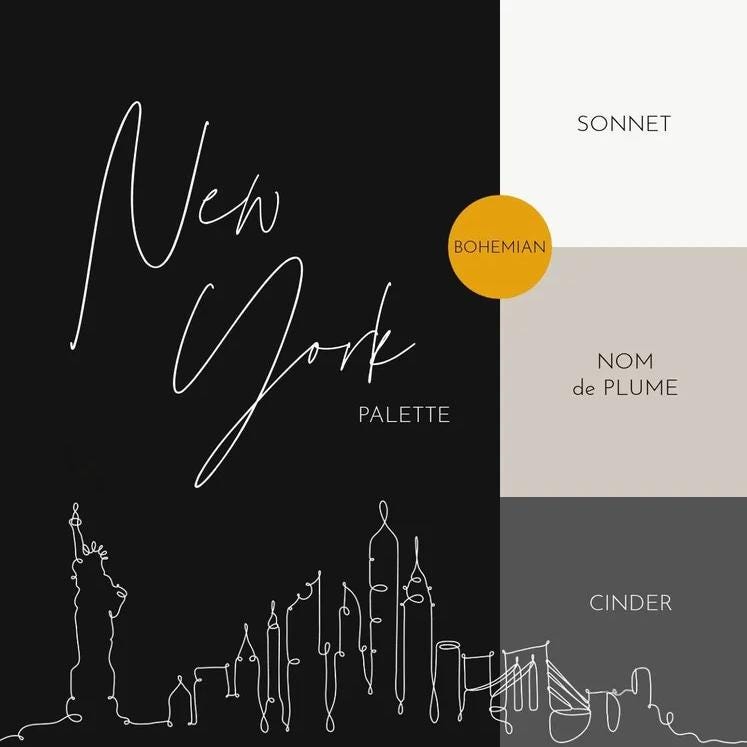 New York Black- Melange ONE Mineral Paint