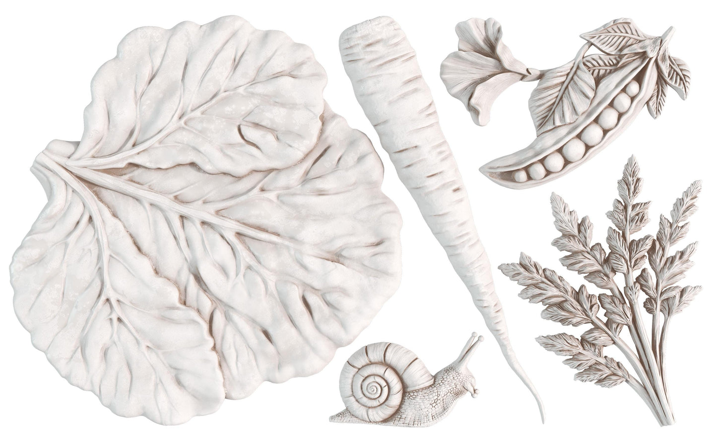 2026 IOD NEW Spring Garden Decor Mould, Moulds Use Clay or Resin Crafts Signs Sugar Arts Furniture, Mold Ship 1 day, Iron Orchid Design